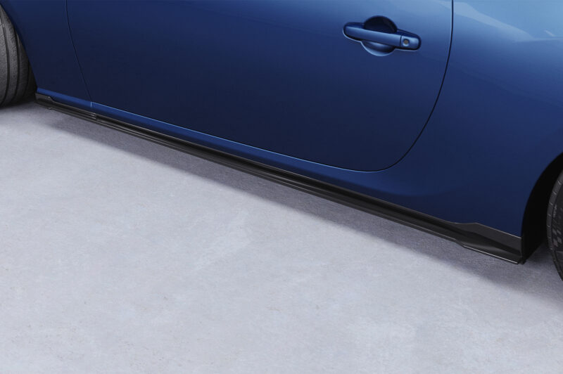 Faldones laterales para Toyota GT86 (ZN6) SS482-S Negro mate 3