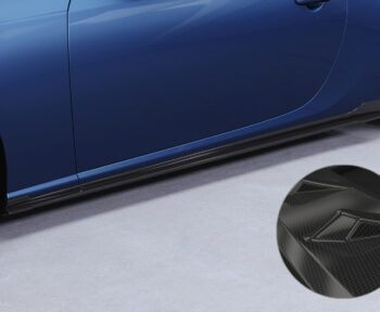 Faldones laterales para Toyota GT86 (ZN6) SS482-C Carbon look 1