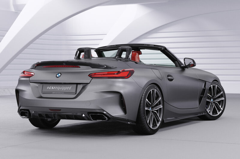Faldones laterales para BMW Z4 (G29) paquete M / M40i SS486-S Negro mate 6