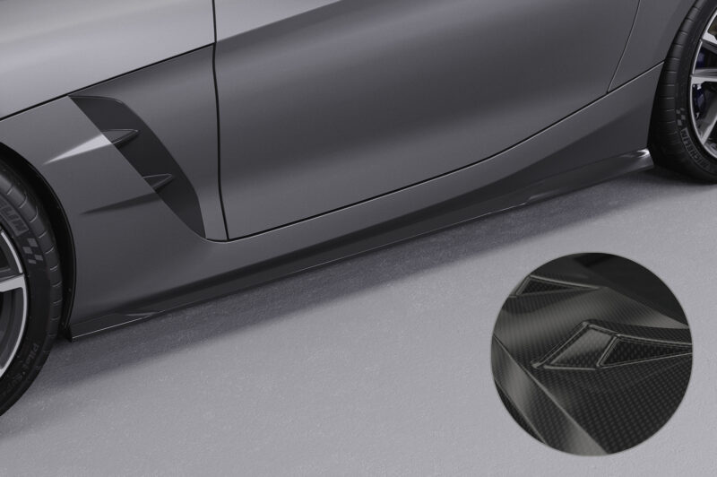 Faldones laterales para BMW Z4 (G29) paquete M / M40i SS486-C Carbon look 1