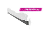 Faldones laterales para VW Golf 7 (Tipo AU) SS487-S Negro mate 4
