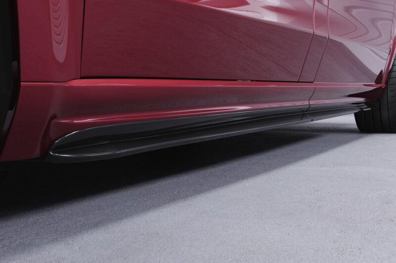Faldones laterales para Mercedes-Benz Clase V 447 AMG-Line SS491-S Negro mate 2