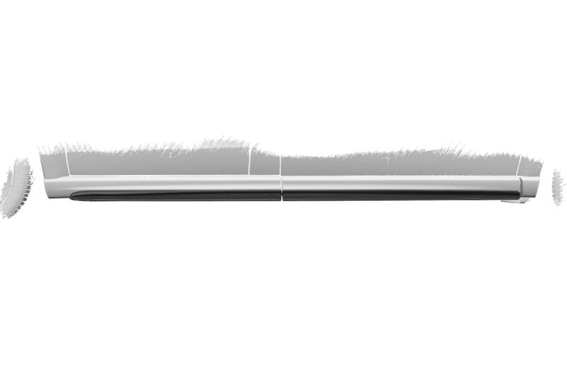Faldones laterales para Mercedes-Benz Clase V 447 AMG-Line SS491-C