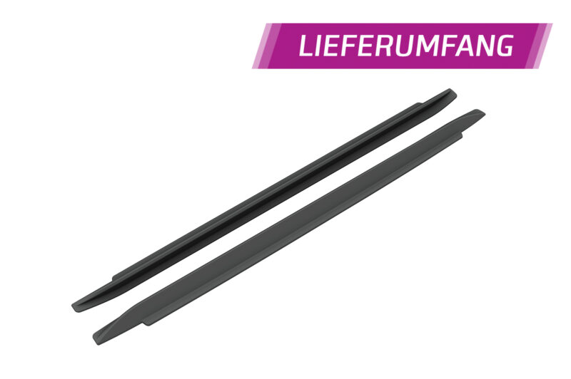 Faldones laterales para Tesla Model 3 SS494-S Negro mate 4