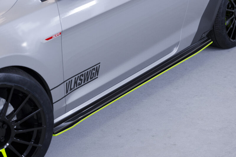 Faldones laterales para VW Golf 7 R/R-Line/GTI/GTD SS495  1