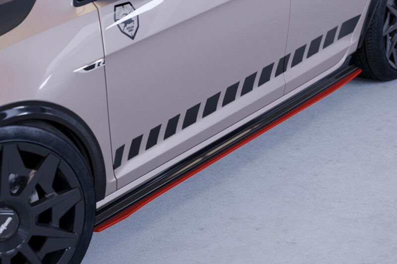 Faldones laterales para VW Golf 7 R/R-Line/GTI/GTD SS497  1