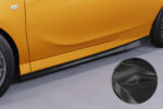 Faldones laterales para Opel Corsa E OPC SS507-C Carbon look 1