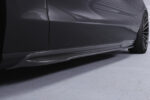 Faldones laterales para Audi A5 8T Coupé y Cabrio SS512-S Negro mate 2