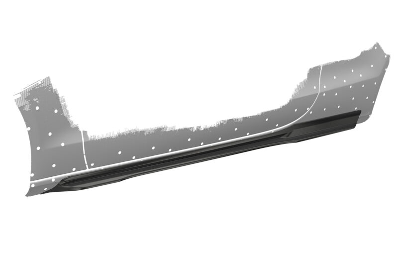 Faldones laterales para Audi A5 8T Coupé y Cabrio SS512-C