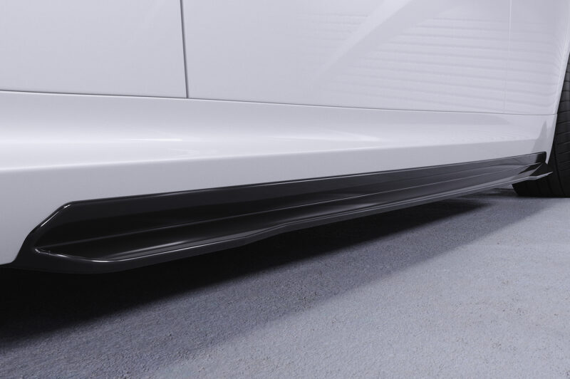 Faldones laterales para BMW Serie 3 E90 / E91 SS513-S Negro mate 2