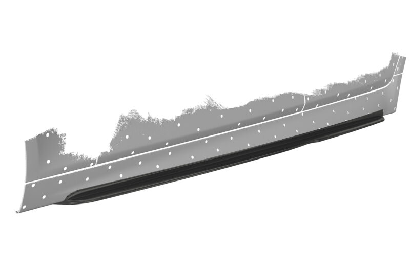 Faldones laterales para BMW Serie 5 F10 / F11 M paquete SS515-C