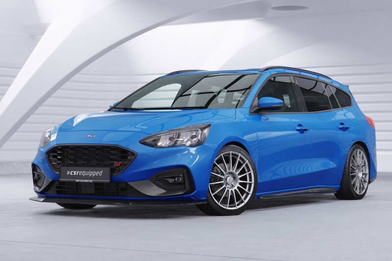 Faldones laterales para Ford Focus MK4 Tournament ST/ST-Line SS519-S Negro mate 4