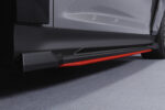 Faldones laterales para Mini F56/57 3 puertas SS521-S Negro mate 2