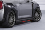 Faldones laterales para Mini F56/57 3 puertas SS521-S Negro mate 5