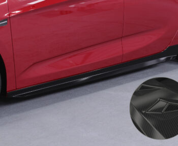 Faldones laterales para Opel Astra K SS526-C Carbon look 1