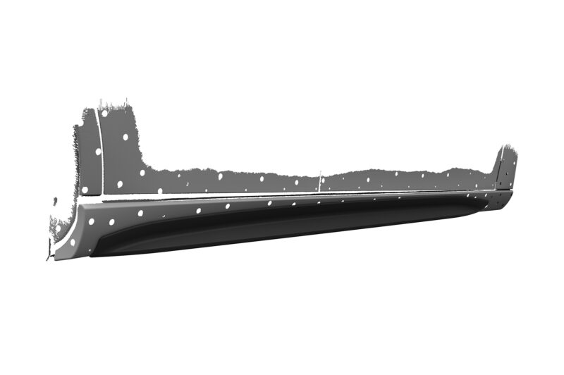 Faldones laterales para Mercedes-Benz Clase A (W177) SS527-C