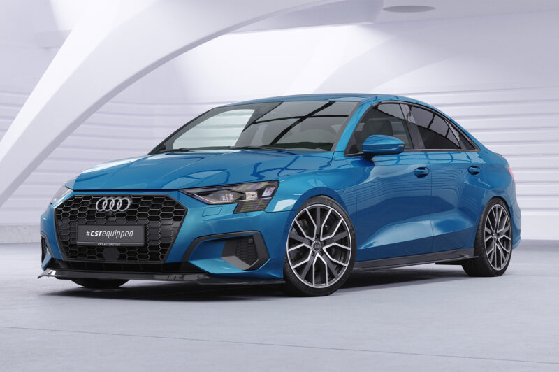 Faldones laterales para Audi A3 (8Y) SS528-S Negro mate 4