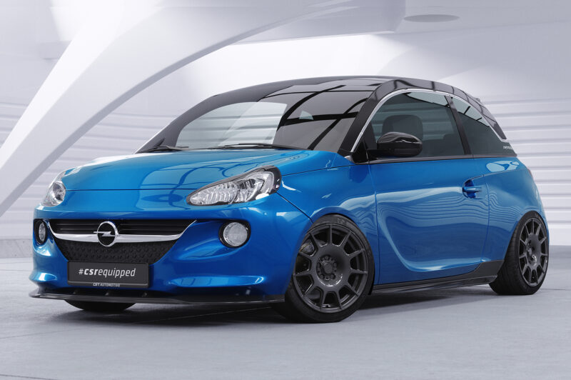 Faldones laterales para Opel Adam SS531-S Negro mate 4