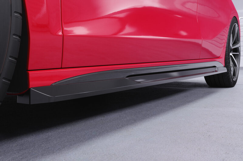 Faldones laterales para Audi A3 S-Line / S3 (8Y) SS532-S Negro mate 2