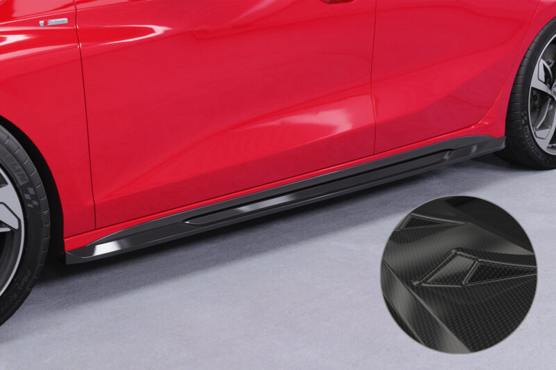 Faldones laterales para Audi A3 S-Line / S3 (8Y) SS532-C Carbon look 1
