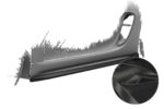 Faldones laterales para Porsche 718 Boxster / Cayman (Tipo 982) SS533-K Cobre mate 2