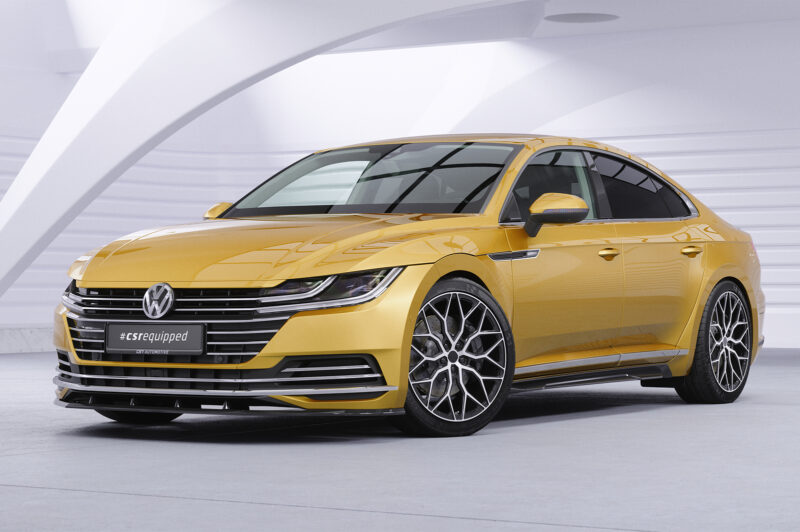 Faldones laterales para VW Arteon (Tipo 3H) SS535-S Negro mate 4