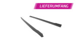 Faldones laterales para VW Golf 8 R SS538-S Negro mate 5