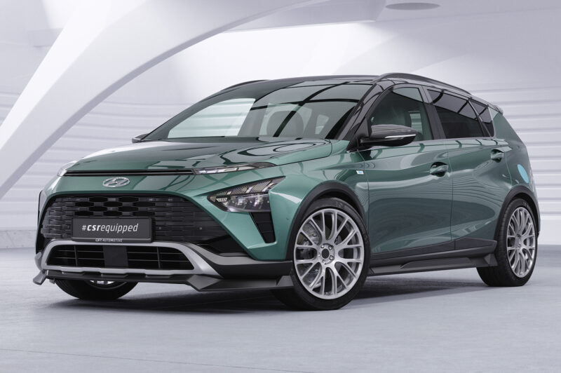 Faldones laterales para Hyundai Bayon SS540-S Negro mate 4