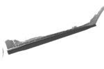 Faldones laterales para Opel Corsa F SS541-S Negro mate 2