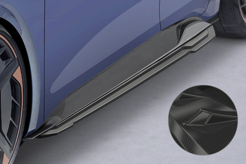 Faldones laterales para Cupra Born SS542-C Carbon look 1