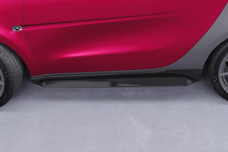 Faldones laterales para Smart Fortwo 453 SS543-S Negro mate 5