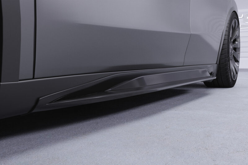 Faldones laterales para Tesla Model Y SS545-S Negro mate 3