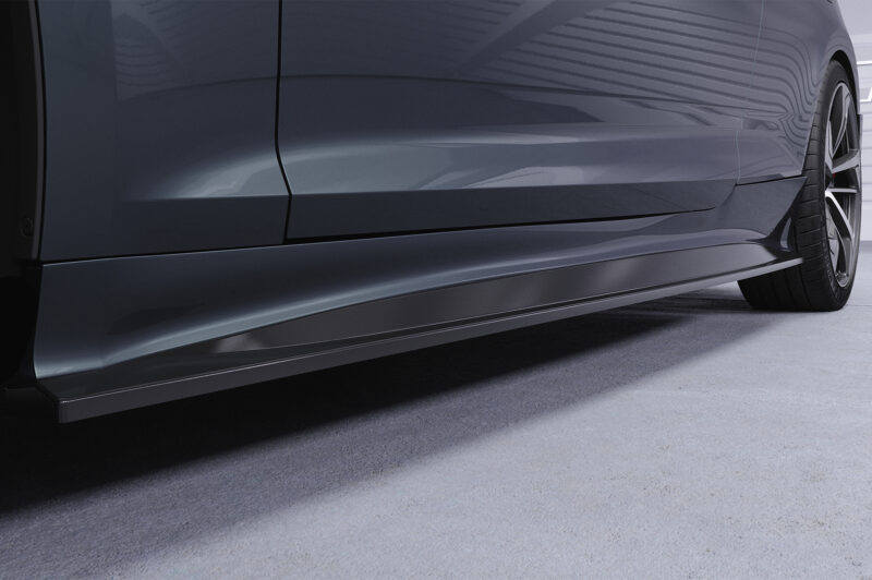 Faldones laterales para Audi A5 (F5) Coupé / Cabrio SS548-S Negro mate 3