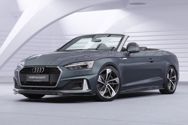 Faldones laterales para Audi A5 (F5) Coupé / Cabrio SS548-S Negro mate 4