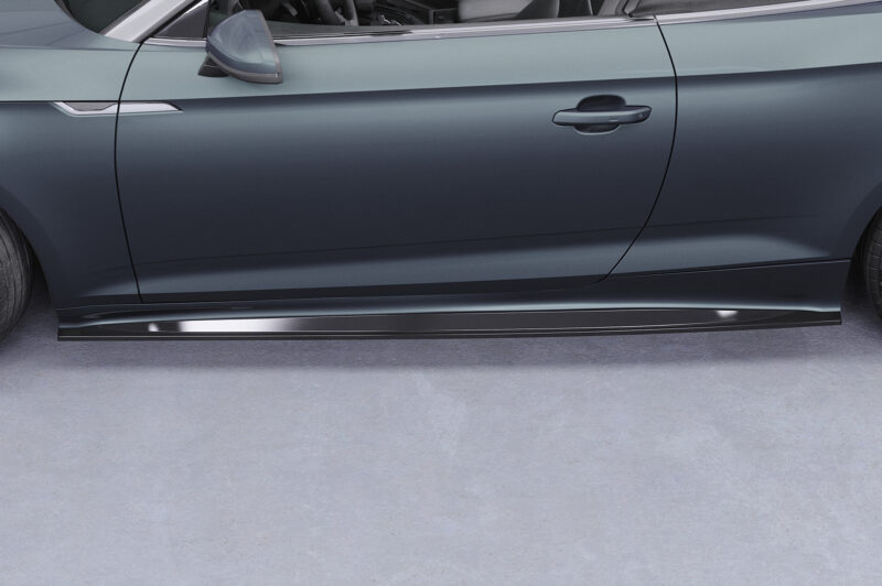Faldones laterales para Audi A5 (F5) Coupé / Cabrio SS548-S Negro mate 5
