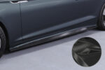 Faldones laterales para Audi A5 (F5) Coupé / Cabrio SS548-C Carbon look 1