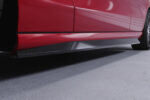 Faldones laterales para Mercedes Benz Clase C W206 / S206 SS552-S Negro mate 2