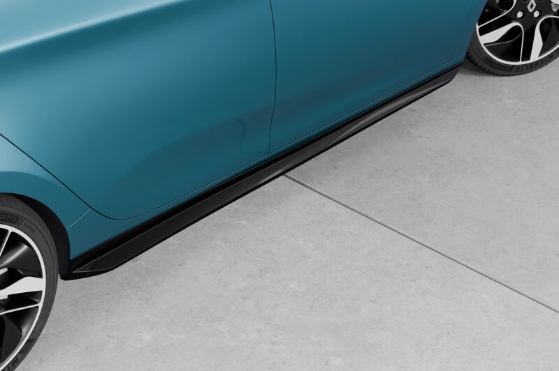 Faldones laterales para Renault Zoe SS561-S Negro mate 3