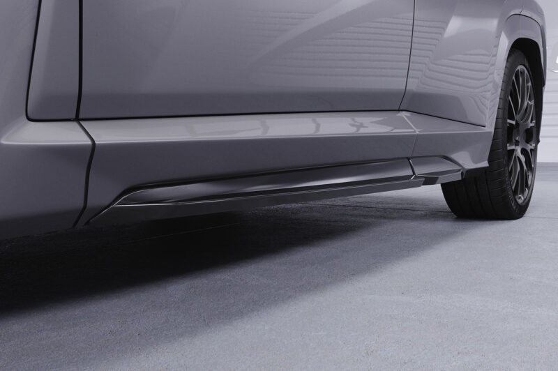 Faldones laterales para Hyundai Tucson 4 (NX4) N-Line SS570-S Negro mate 2