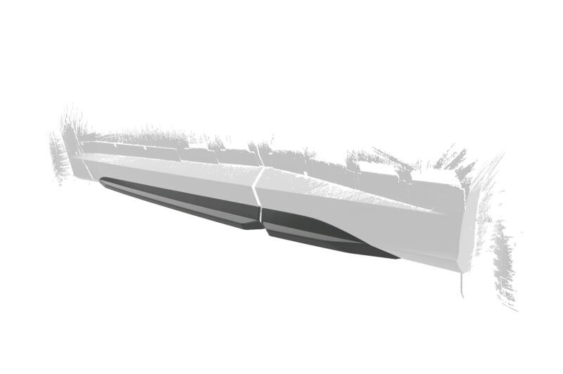 Faldones laterales para Hyundai Tucson 4 (NX4) N-Line SS570-C