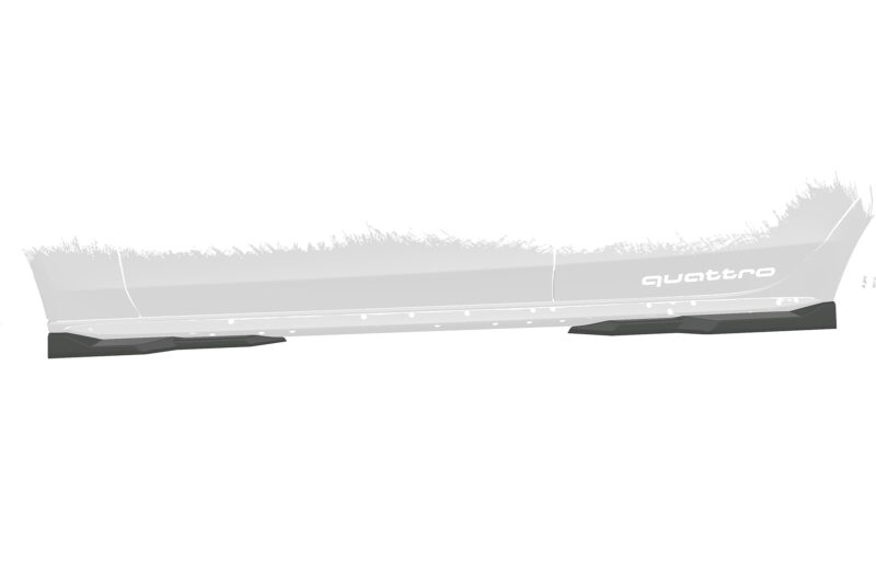 Faldones laterales para Audi A4 / S4 B8 (Tipo 8K) SS571-C