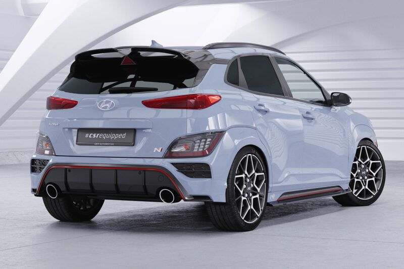 Faldones laterales para Hyundai Kona (1.a generación) N/N-Line SS577-S Negro mate 6