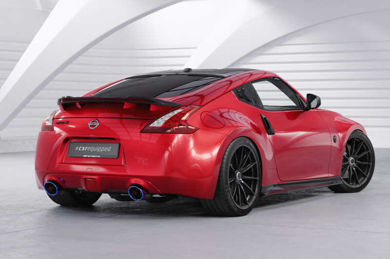 Faldones laterales para Nissan 370Z (Z34) SS579-S Negro mate 6