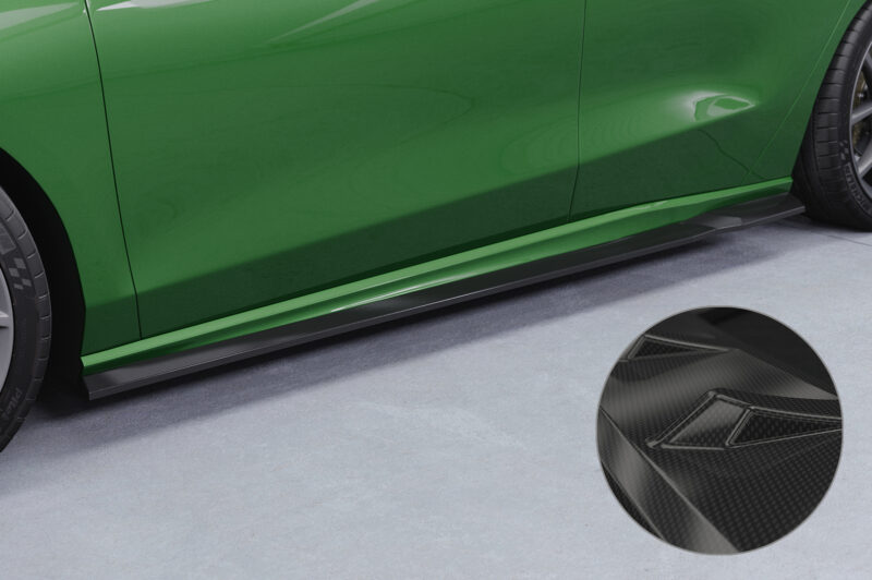 Faldones laterales para Ford Focus MK4 ST / ST-Line SS580-C Carbon look 1