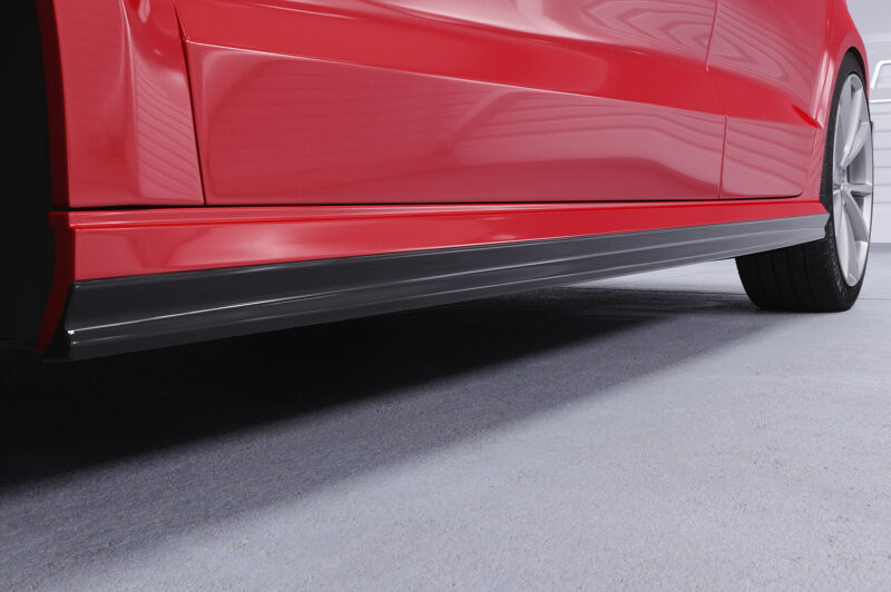 Faldones laterales para Audi A3 8V SS590-S Negro mate 3