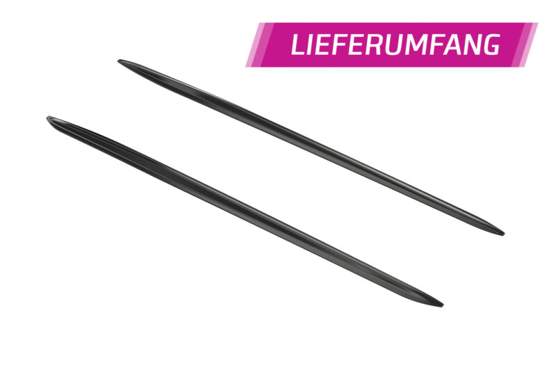 Faldones laterales para Audi A7 C8 S-Line / S7 C8 (Tipo 4K/F2) SS591-S Negro mate 5