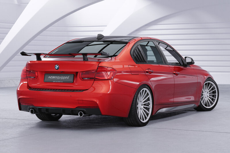 Faldones laterales para BMW Serie 3 F30 / F31 SS595-S Negro mate 6