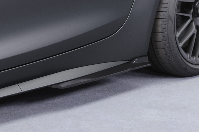 Faldones laterales para Mercedes Benz AMG GT (190) SS597-S Negro mate 2