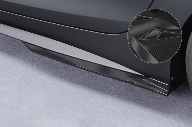 Faldones laterales para Mercedes Benz AMG GT (190) SS597-C Carbon look 1