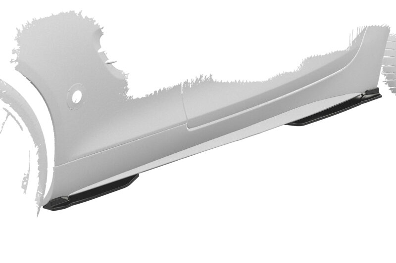 Faldones laterales para Mercedes Benz AMG GT (190) SS598-C